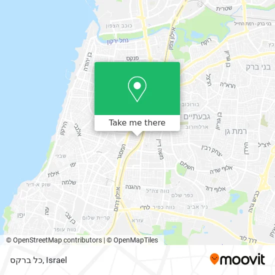 Карта כל ברקס
