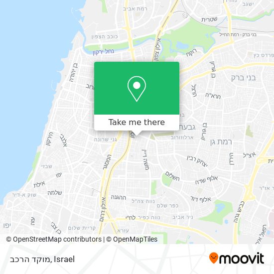 מוקד הרכב map