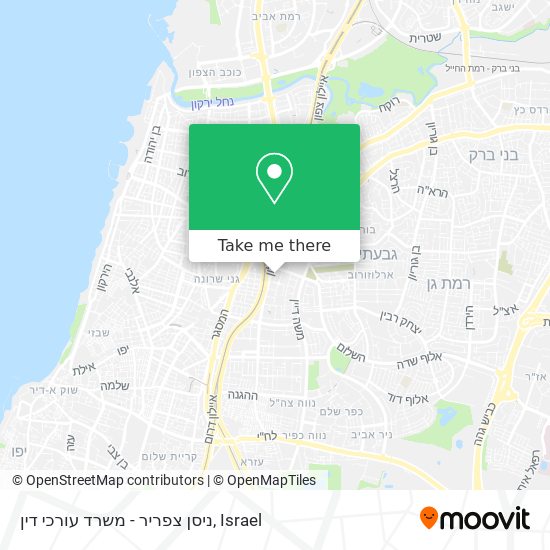 ניסן צפריר - משרד עורכי דין map