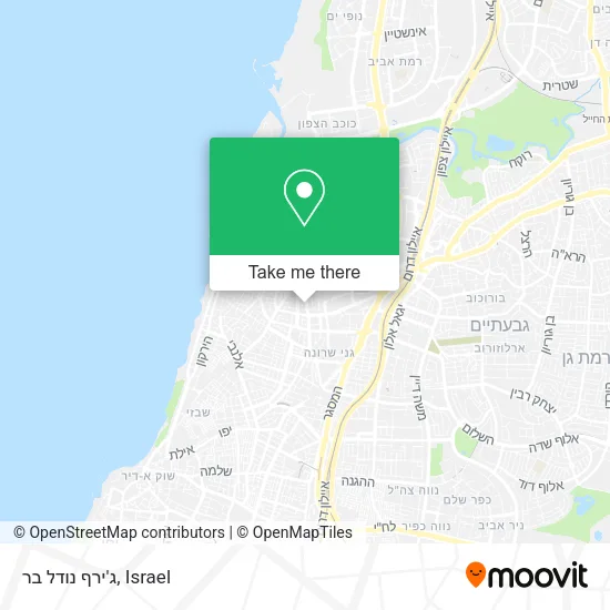 Карта ג'ירף נודל בר