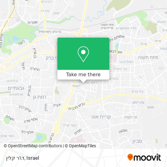 ד\ר קלין map