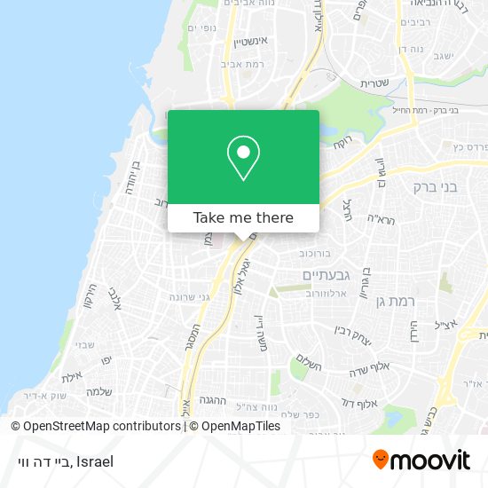 ביי דה ווי map