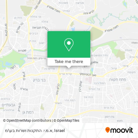 א.מ.י. התקנות ושרות בע\מ map