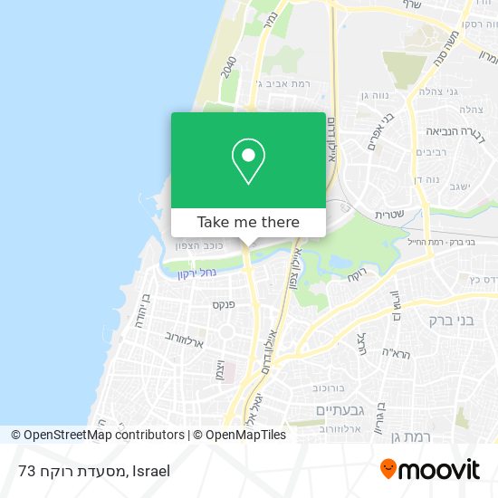 מסעדת רוקח 73 map