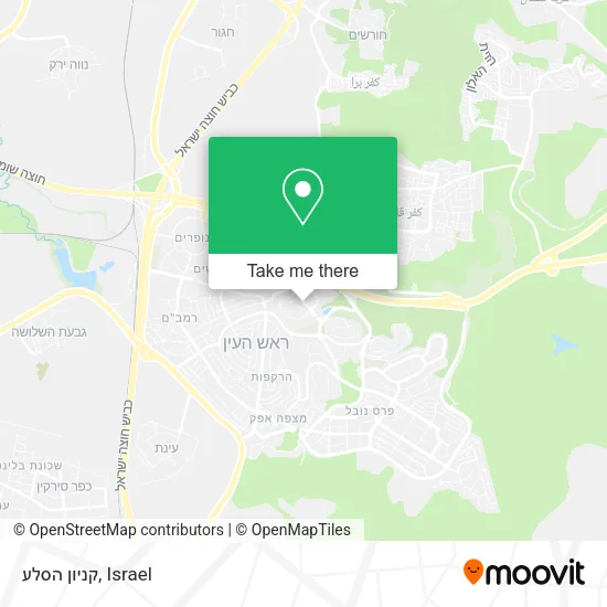 Карта קניון הסלע