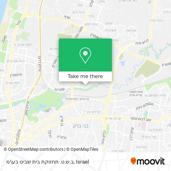 ב.ש.ט. תחזוקת בית שביט בע\מ map