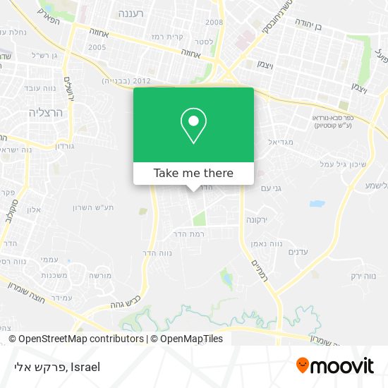 פרקש אלי map