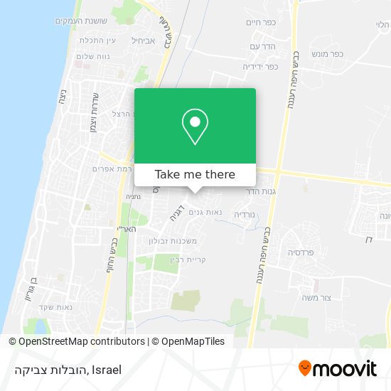 הובלות צביקה map