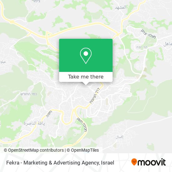 Fekra - Marketing & Advertising Agency map