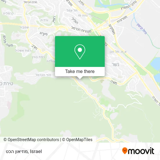 Карта מוזיאון הכט