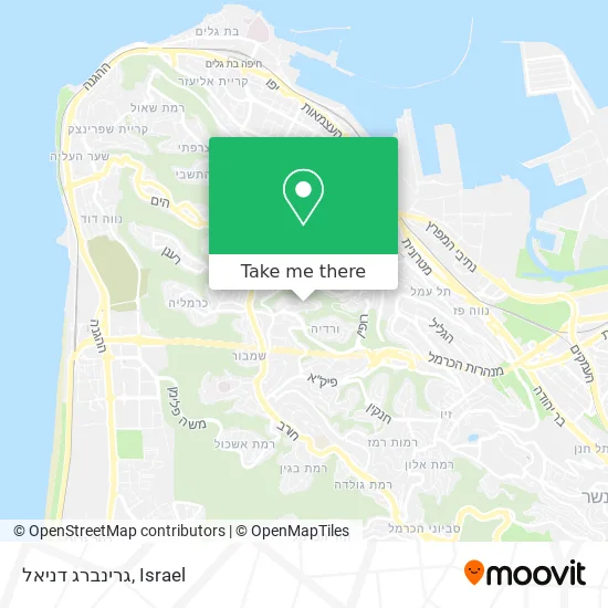 Карта גרינברג דניאל