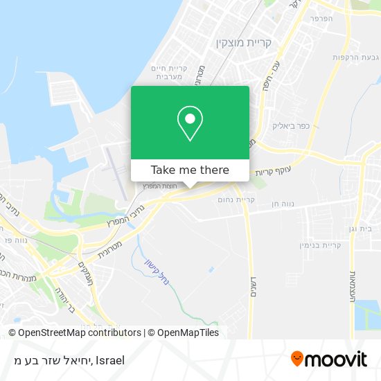 יחיאל שזר בע מ map