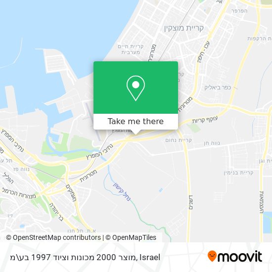 מוצר 2000 מכונות וציוד 1997 בע\מ map