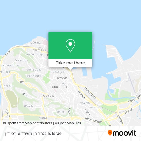 פינגרר רן משרד עורכי דין map