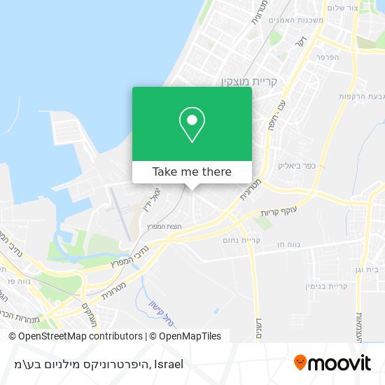 היפרטרוניקס מילניום בע\מ map