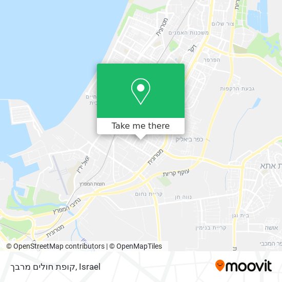 קופת חולים מרבך map