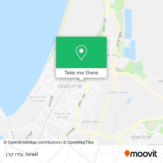 עידו קרן map