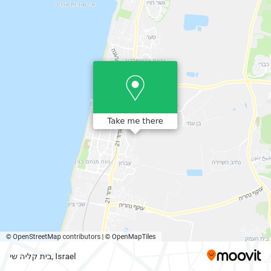 בית קליה שי map