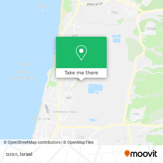 הפנס map