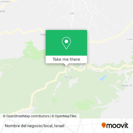 Карта Nombre del negocio/local