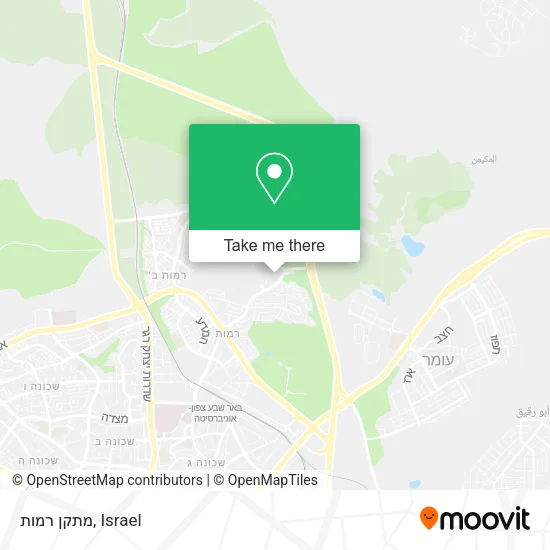 Карта מתקן רמות