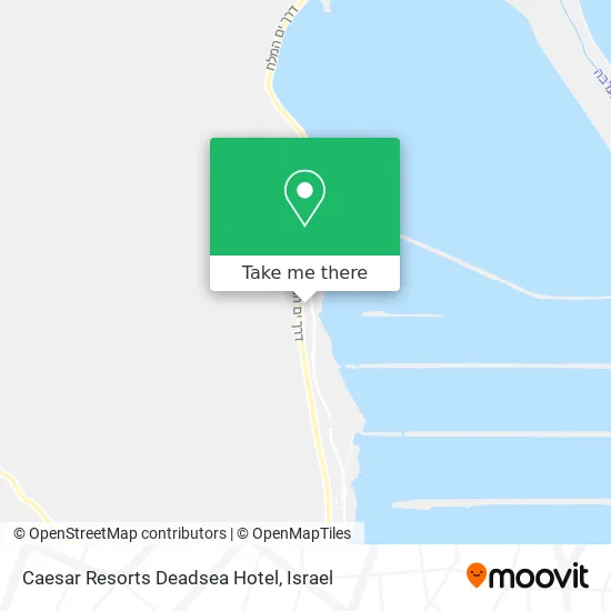 Карта Caesar Resorts Deadsea Hotel