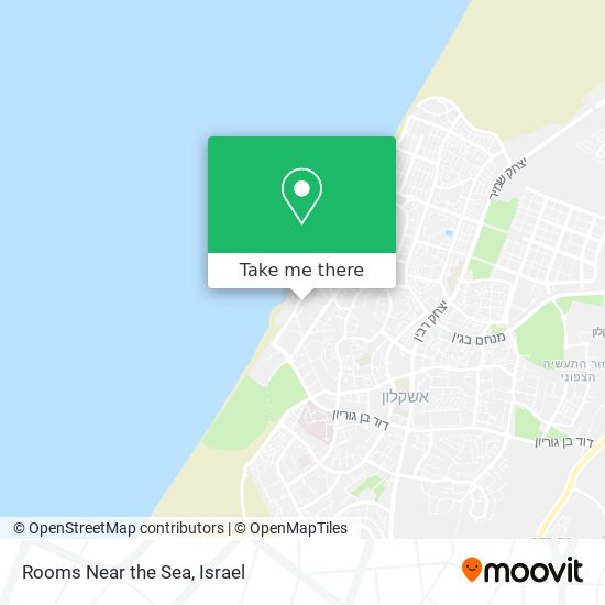 Rooms Near the Sea map