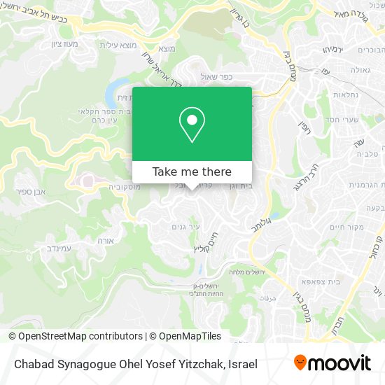 Chabad Synagogue Ohel Yosef Yitzchak map