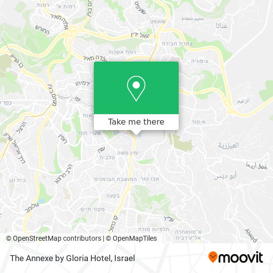 The Annexe by Gloria Hotel map