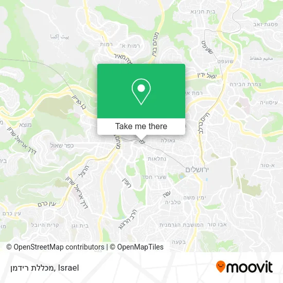 Карта מכללת רידמן
