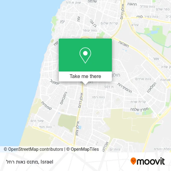 Карта מתנס נאות רחל