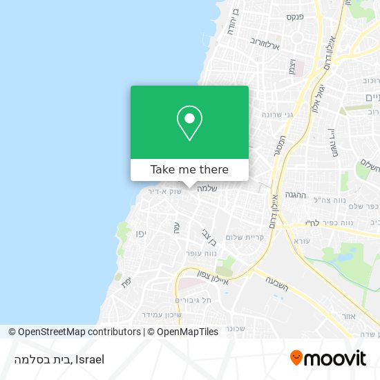 בית בסלמה map