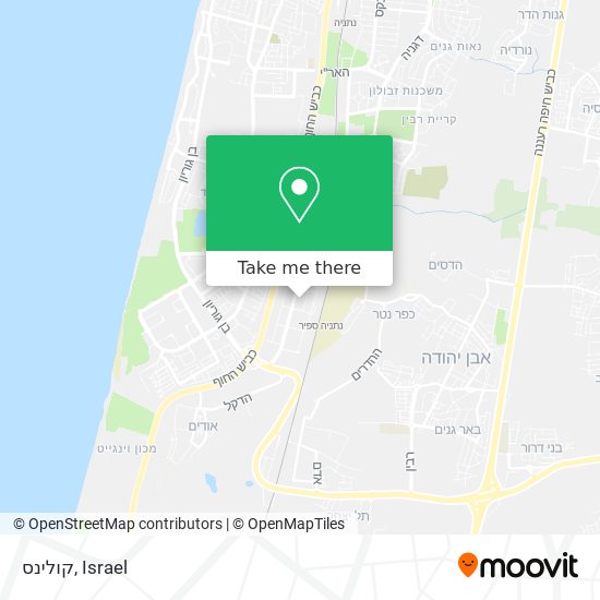 קולינס map