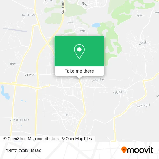 Карта צומת הדואר