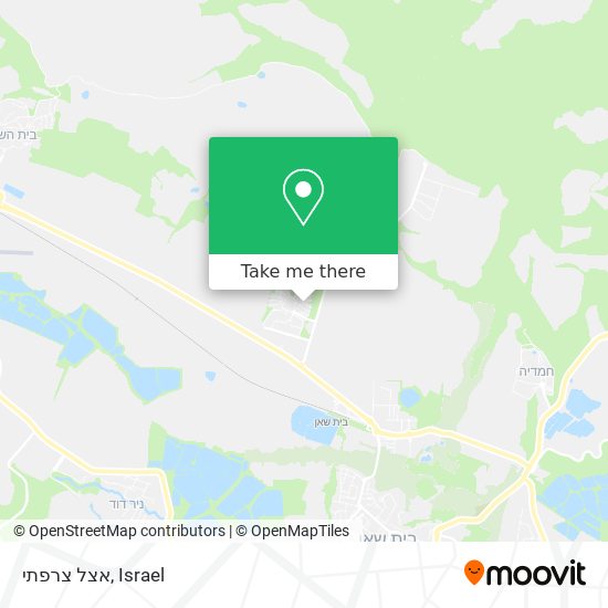 אצל צרפתי map