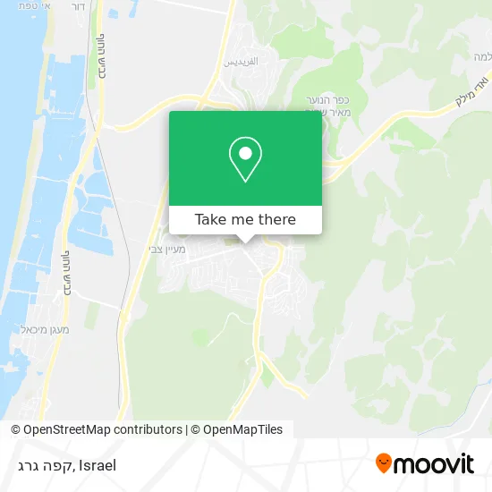 Карта קפה גרג