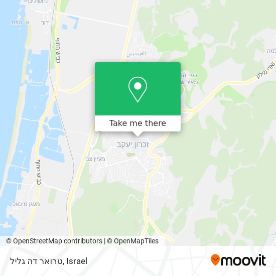 טרואר דה גליל map