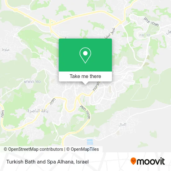 Карта Turkish Bath and Spa Alhana