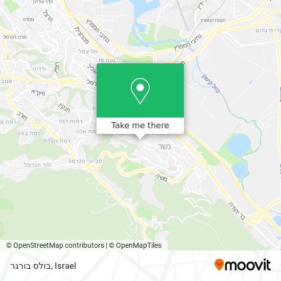 בולס בורגר map