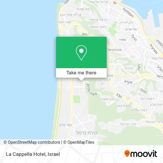 Карта La Cappella Hotel