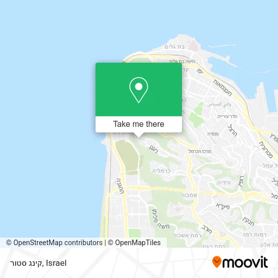 Карта קינג סטור