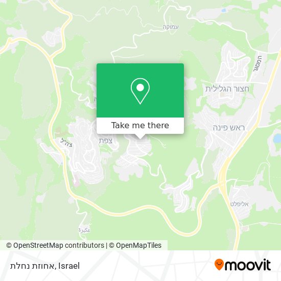 אחוזת נחלת map