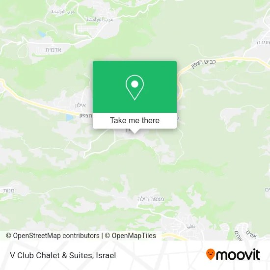 Карта V Club Chalet & Suites
