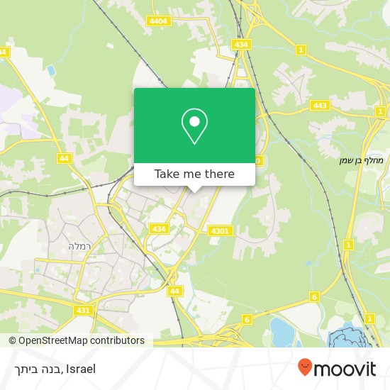 בנה ביתך map