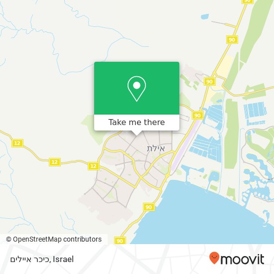 כיכר איילים map