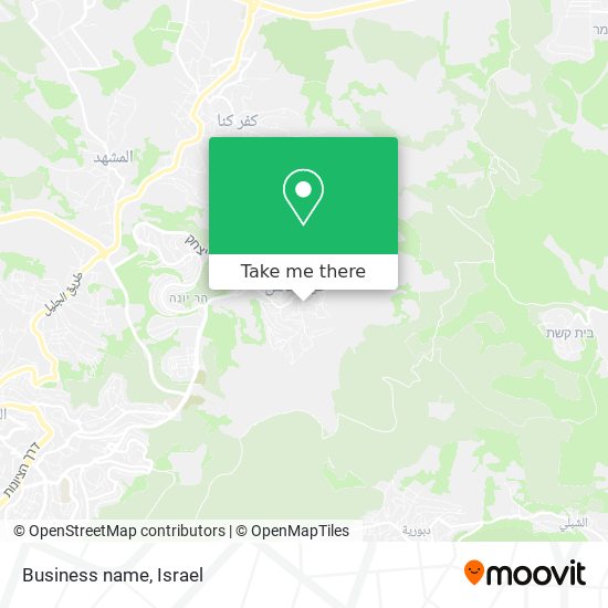 Business name map