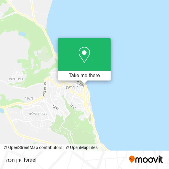 Карта עין חכה