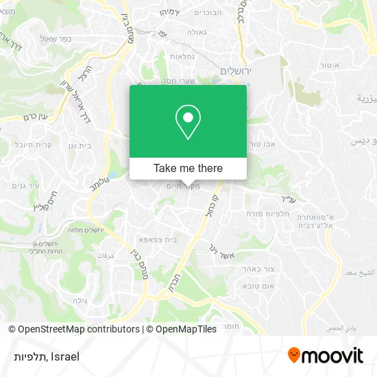 Карта תלפיות