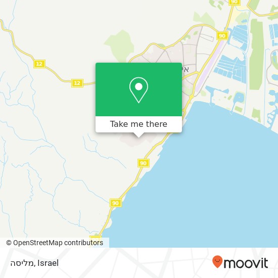 מליסה map