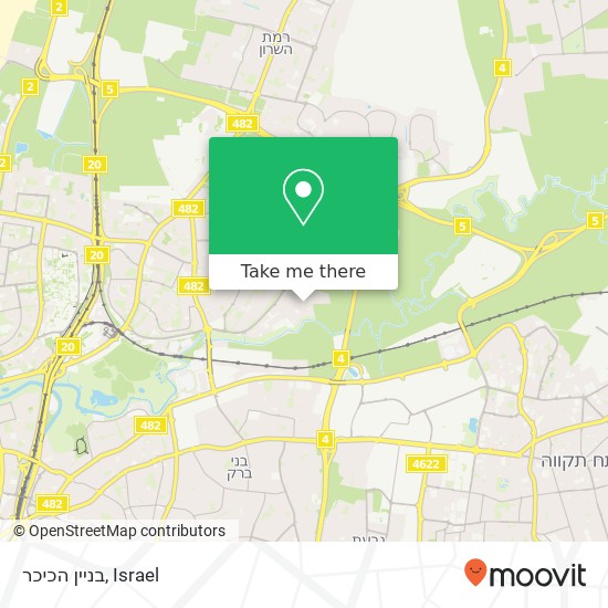 בניין הכיכר map